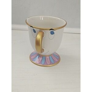 DISNEY PARKS AUTHENTIC BEAUTY AND THE BEAST CERAMIC CHIP MUG‎